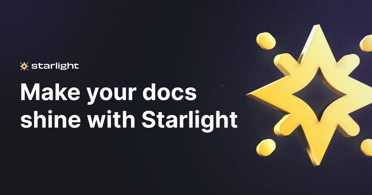 Starlight 🌟 Astroでドキュメントサイトを作る